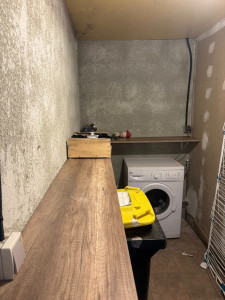 Photo de galerie - Pose de plan de travail pour aménagement d'un cellier 