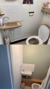 Photo de galerie - Réfection du WC