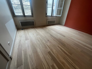 Photo de galerie - Décapage ponçage parquet