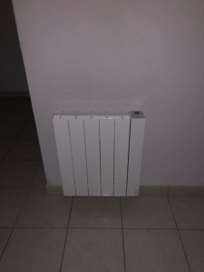 Photo de galerie - Pose radiateur électrique 