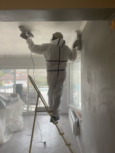 Photo de galerie - En 15 ans expérience je suis spécialise  tous les travaux de peinture  parquet démolition papier peint
