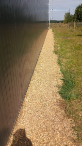 Photo de galerie - Désherbage allé en gravier 