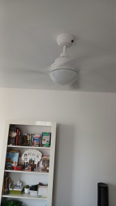 Photo de galerie - Ventilateur luminaire 