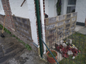 Photo de galerie - Pose de parpaing 