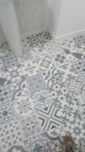 Photo de galerie - Sol salle d'eau 