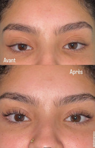 Photo de galerie - Rehaussement de cils et teinture 