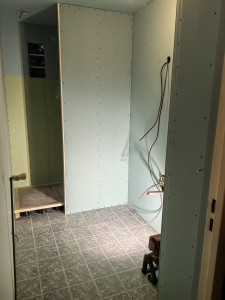 Photo de galerie - Rénovation Complète SDB (pendant trav..)