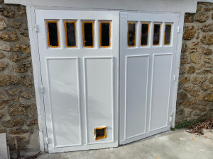 Photo de galerie - Peinture de Portail de garage