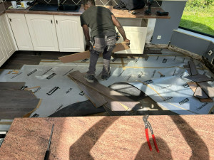 Photo de galerie - Pose de parquet