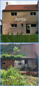 Photo de galerie - Rénovation totale, intérieur et extérieur
