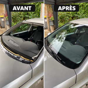 Photo de galerie - Remplacement de Pare-brise