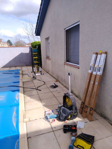 Photo de galerie - Montage des moustiquaires 