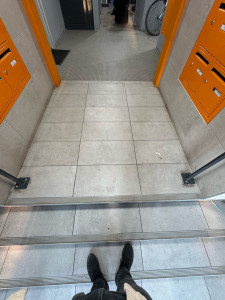 Photo de galerie - Carrelage de escalier rentre 