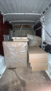 Photo de galerie - Transport d’un fauteuil d’angle et d’un dressing 