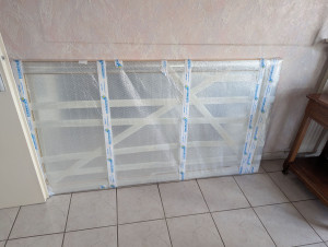 Photo de galerie - Emballage et transport miroir avec double emballage