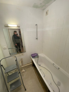 Photo de galerie - Rénovation d’une salle de bain 