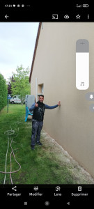 Photo de galerie - Nettoyage pignon après