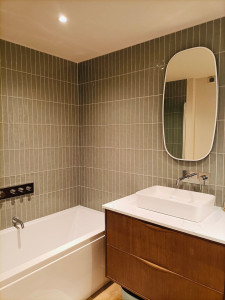 Photo de galerie - Photographie d'une salle de bain que nous avons rénové.