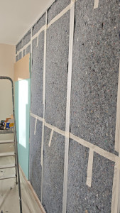 Photo de galerie - Cloison avec isolation phonique..
