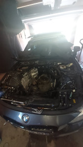 Photo de galerie - Réparation d'une bmw distribution cassé 