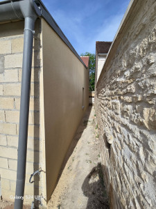 Photo de galerie - Travaux de plâtrerie extérieure Tous types de travaux de façade sont réalisés. 