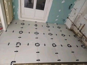 Photo de galerie - Pose de carrelage 