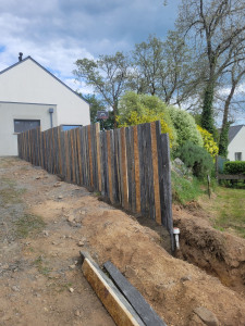 Photo de galerie - Cloture en shiste

