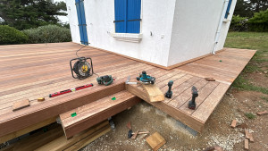 Photo de galerie - Terrasse en bois exotique 