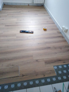 Photo de galerie - Pose de parquet - Revêtement de sol