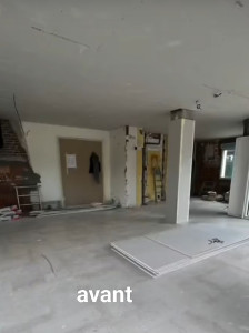 Photo de galerie - Tout réparer sur bandes placo peinture 