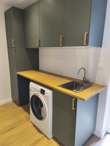 Photo de galerie - Installation de buanderie Ikea 