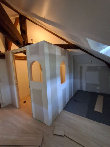 Photo de galerie - Pose de parquet - Revêtement de sol
