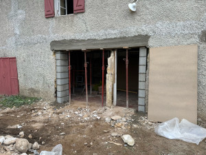 Photo de galerie - Création d ouverture en rénovation 