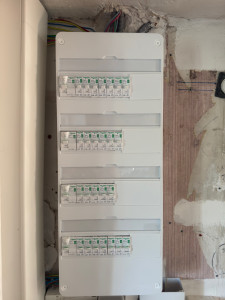 Photo de galerie - Réfection d’un tableau électrique chez un particulier 