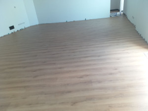 Photo de galerie - 130 m2 de parquet avec sous couche isolation 