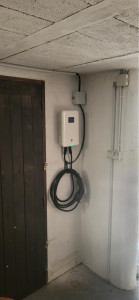 Photo de galerie - Installation d’une borne - wallbox de recharge pour véhicule électrique 