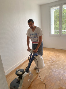 Photo de galerie - Pose de parquet - Revêtement de sol