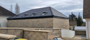 Photo de galerie - Création d'une toiture complète 