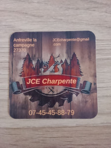 Photo de galerie - Charpentier couvreur je réalise la construction et la pose de toute charpente ossature bois et bardage 