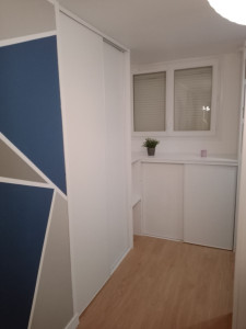 Photo de galerie - Création d'un placard sur mesure 