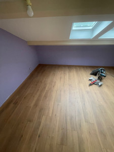 Photo de galerie - Pose de parquet