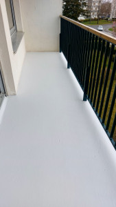 Photo de galerie - Remise en état d une terrasse. 