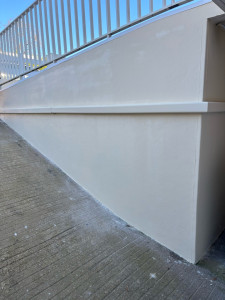 Photo de galerie - Peinture sur muret