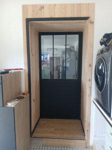 Photo de galerie - Ouverture de porte dans un pignon 