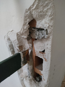 Photo de galerie - Scellement garde de corps