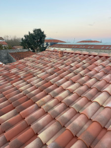 Photo de galerie - Réalisation d’une couverture en tuile