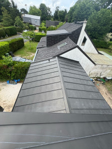 Photo de galerie - Toiture joint, debout en zinc