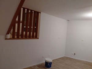 Photo de galerie - Rénovation complète de la maison, peinture neuve, pose de papier peint