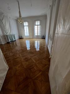 Photo de galerie - Pose de parquet - Revêtement de sol