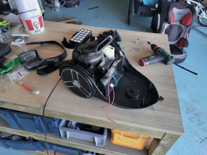 Photo de galerie - Réparation d'un aspirateur 